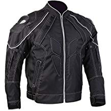 ILM Motorcycle Jackets, Carbon Fiber Armor Shoulder, Moto Jacket for Men and Women