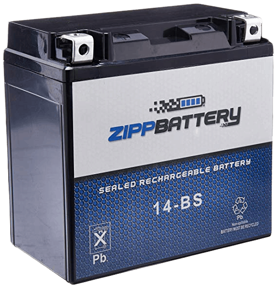​Chrome Battery YTX14-BS