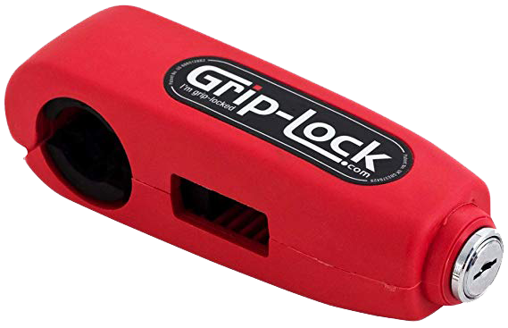 Grip-Lock GLRed Motorcycle Lock