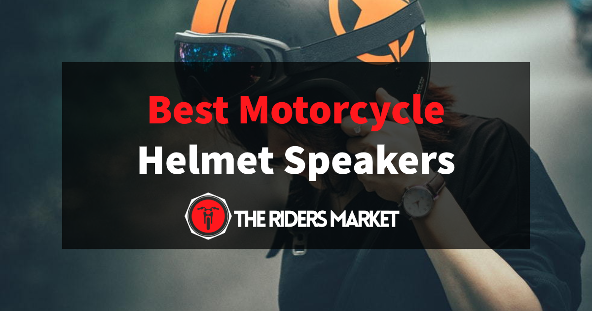 5 Best Motorcycle Helmet Speakers: Bluetooth Speakeres (July 2023)